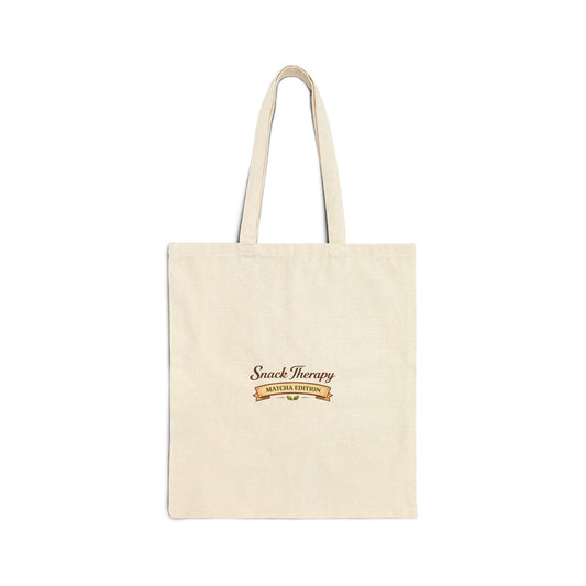 Matcha Mania Canvas Tote — 'Matcha Lover' Eco Cotton Shopper