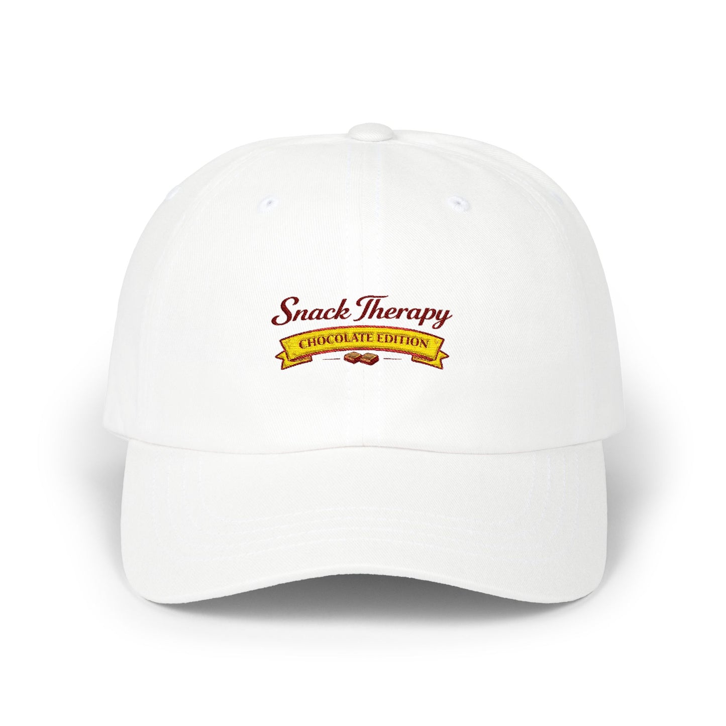 Snack Therapy Chocolat Cap | Classic Dad Cap with Cute Snack Character