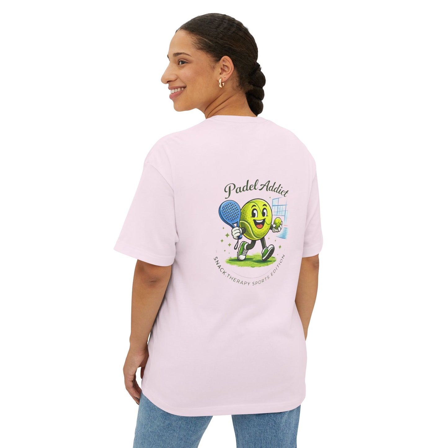Padel Addict Unisex Oversized Boxy Tee