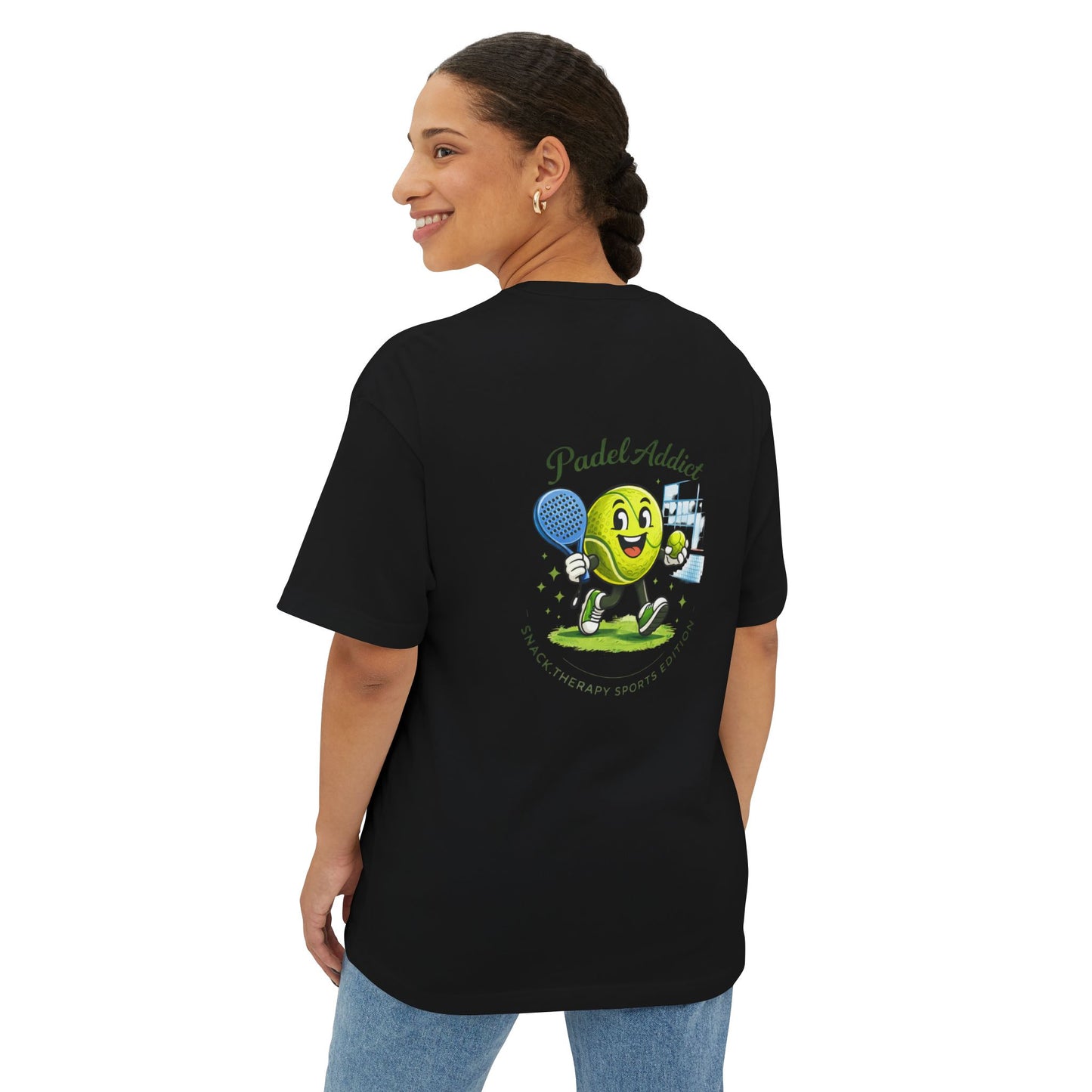 Padel Addict Unisex Oversized Boxy Tee