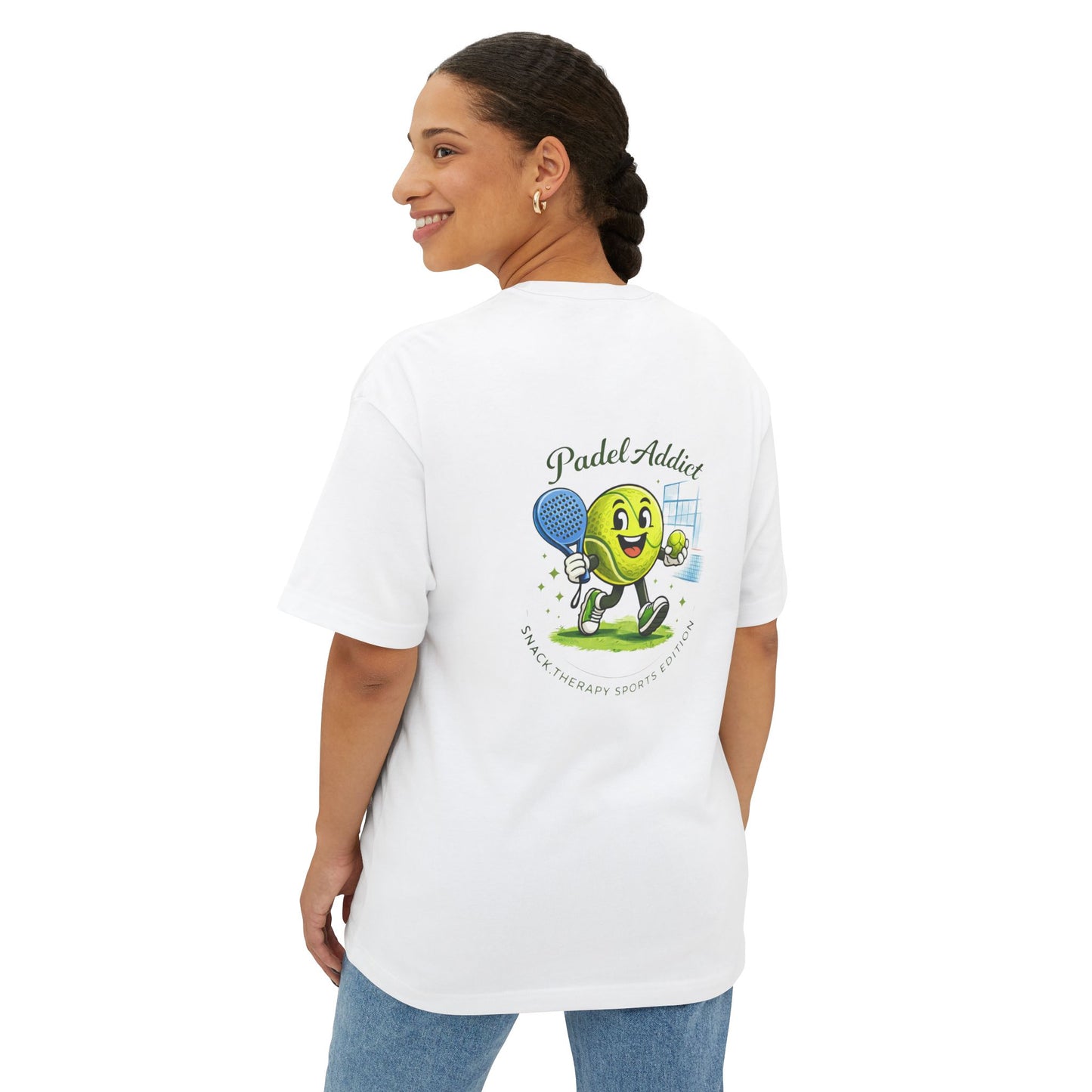Padel Addict Unisex Oversized Boxy Tee