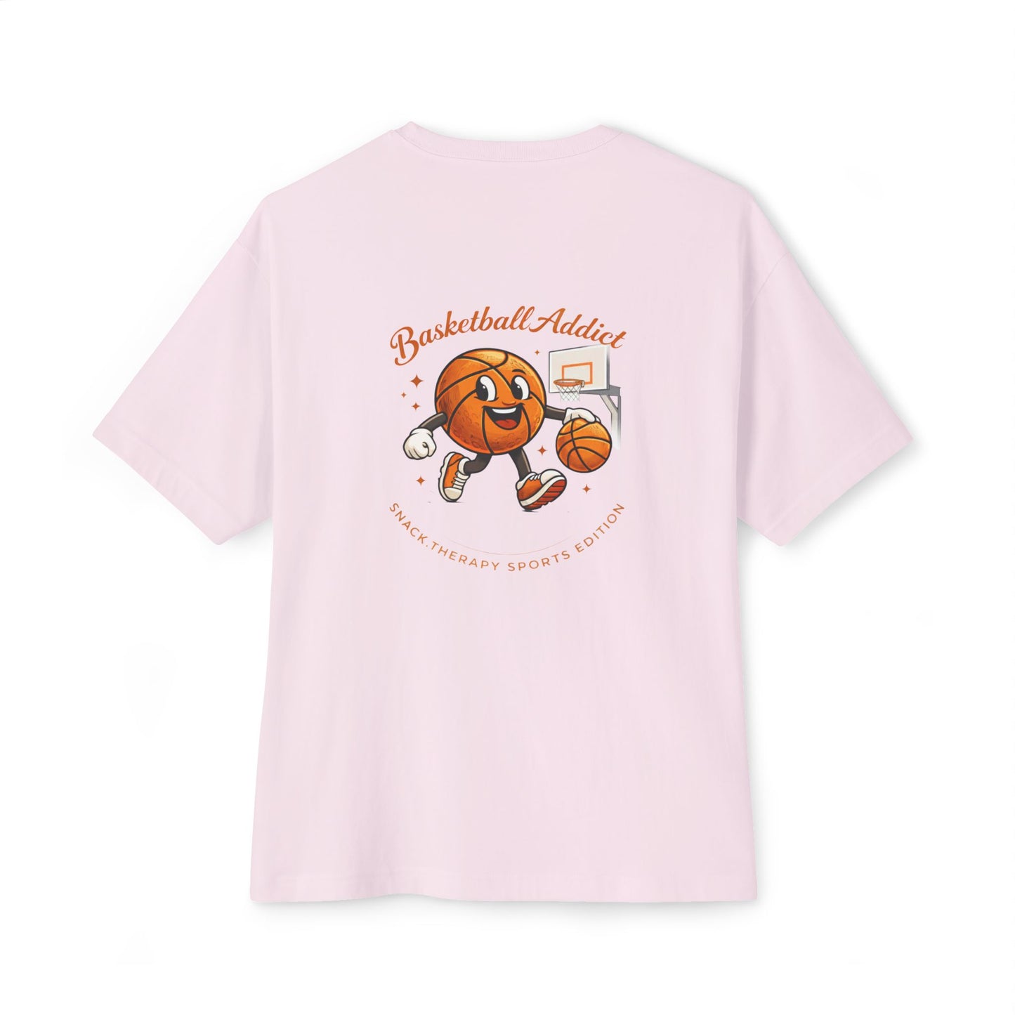 Basketball Addict Unisex Oversized Boxy Tee