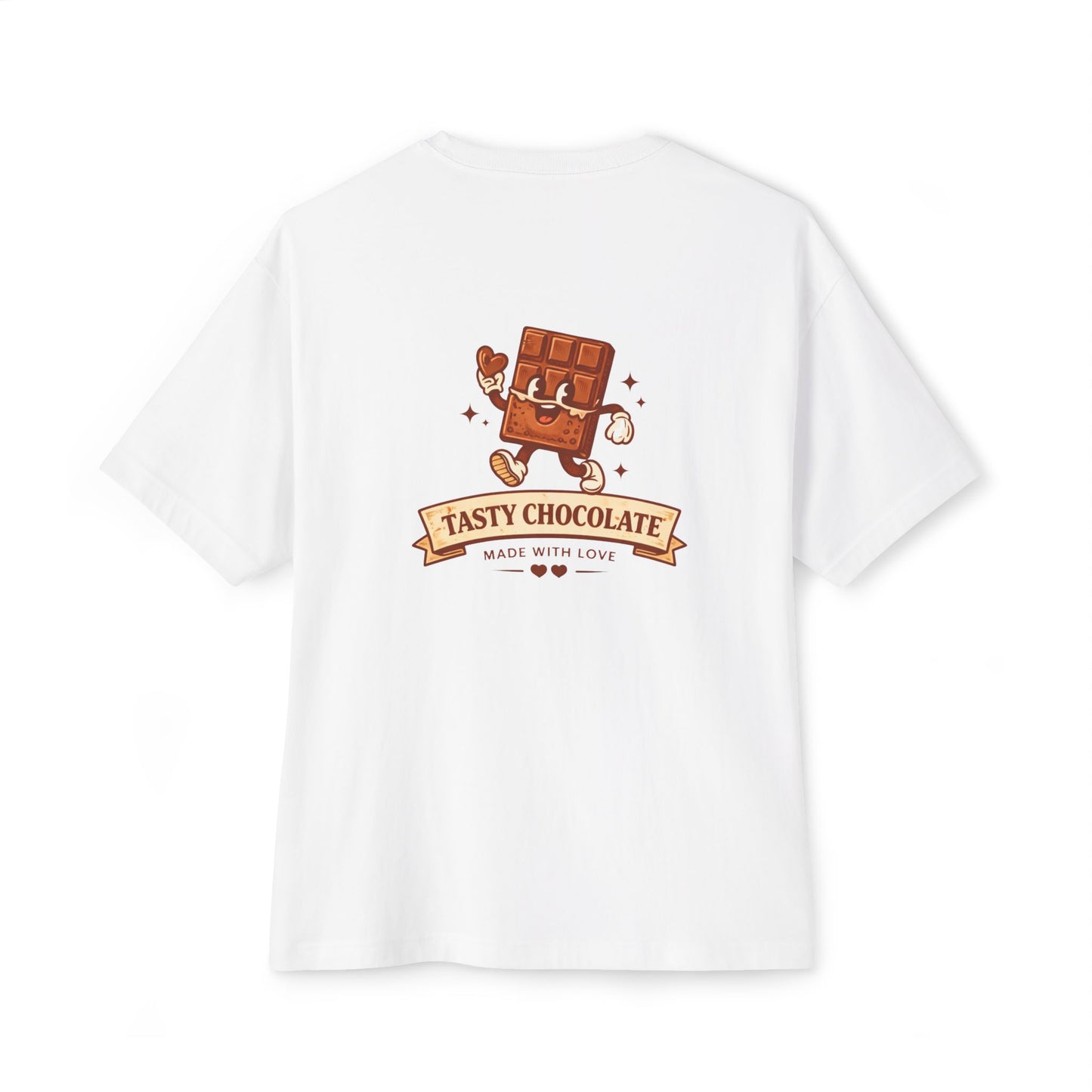 Tasty Chocolate Unisex Oversized Boxy Tee