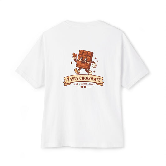 Tasty Chocolate Unisex Oversized Boxy Tee