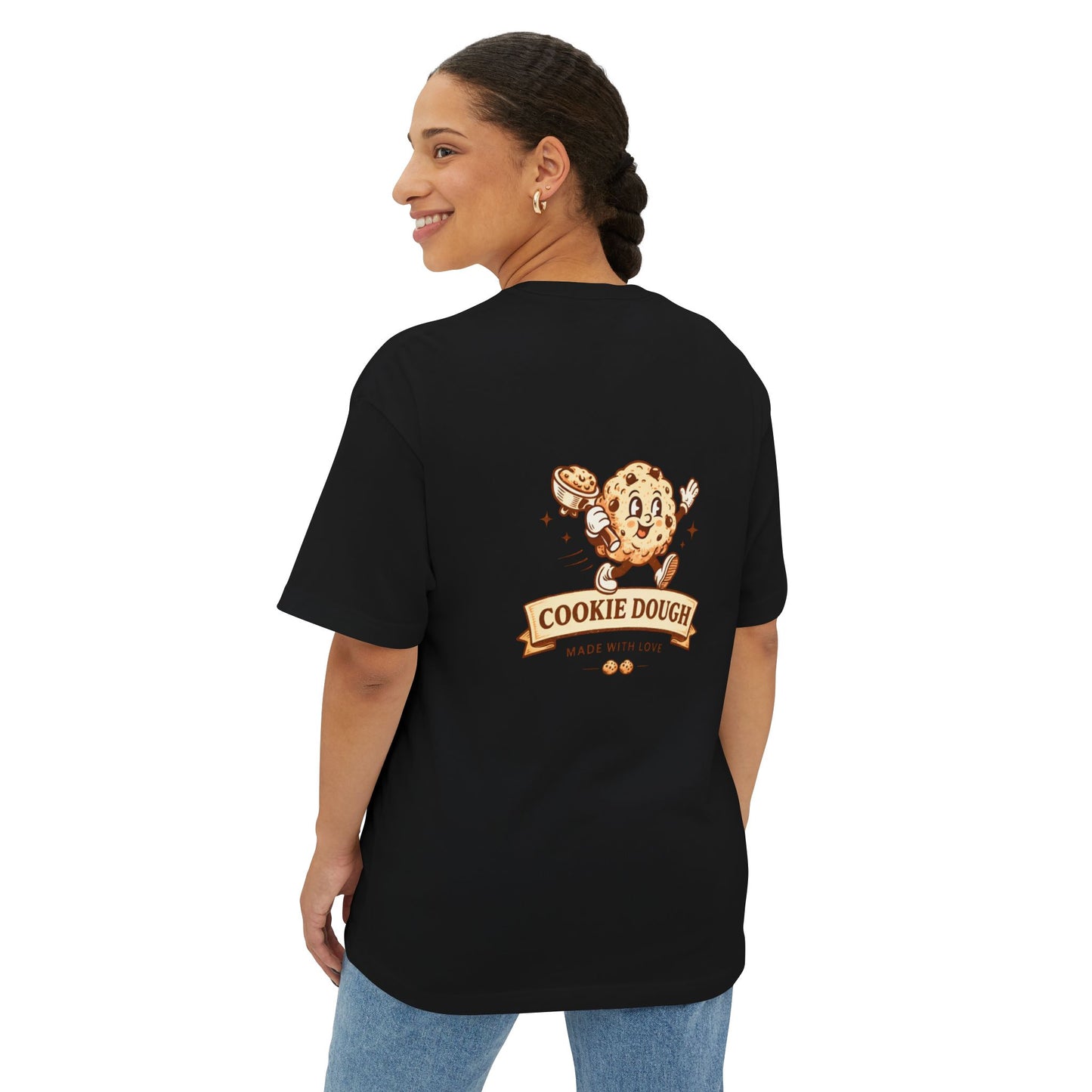 Cookie Dough Unisex Oversized Boxy Tee