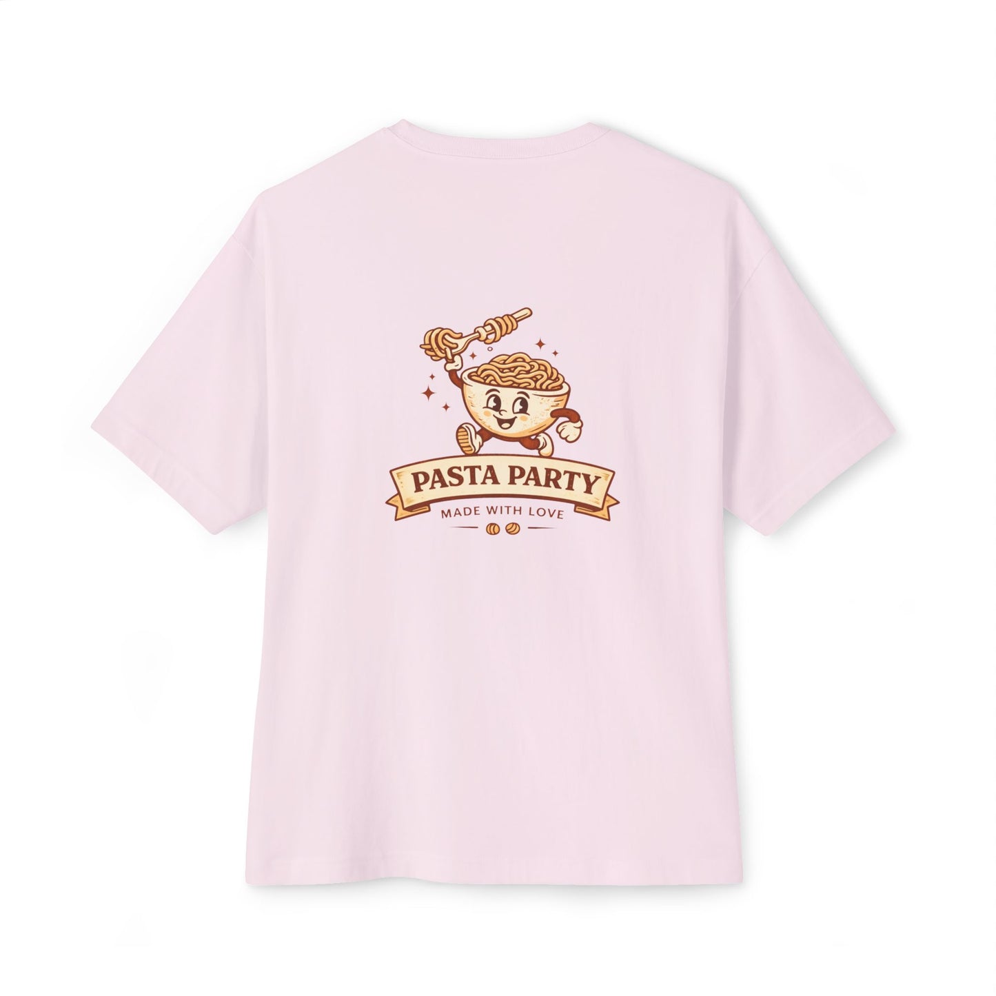 Pasta Party Unisex Oversized Boxy Tee