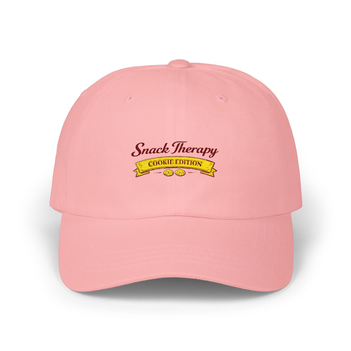 Snack Therapy Cookie Cap | Classic Dad Cap with Cute Snack Character
