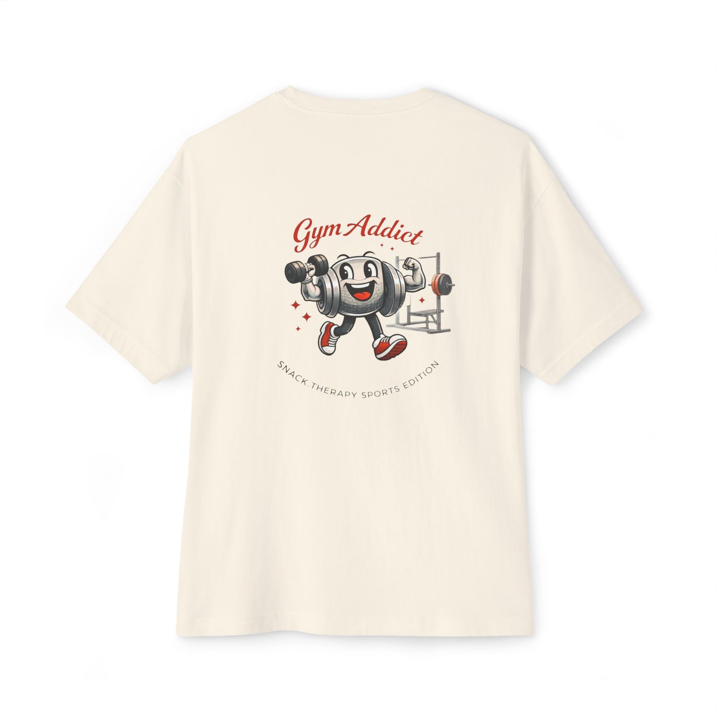 Gym Addict Unisex Oversized Boxy Tee