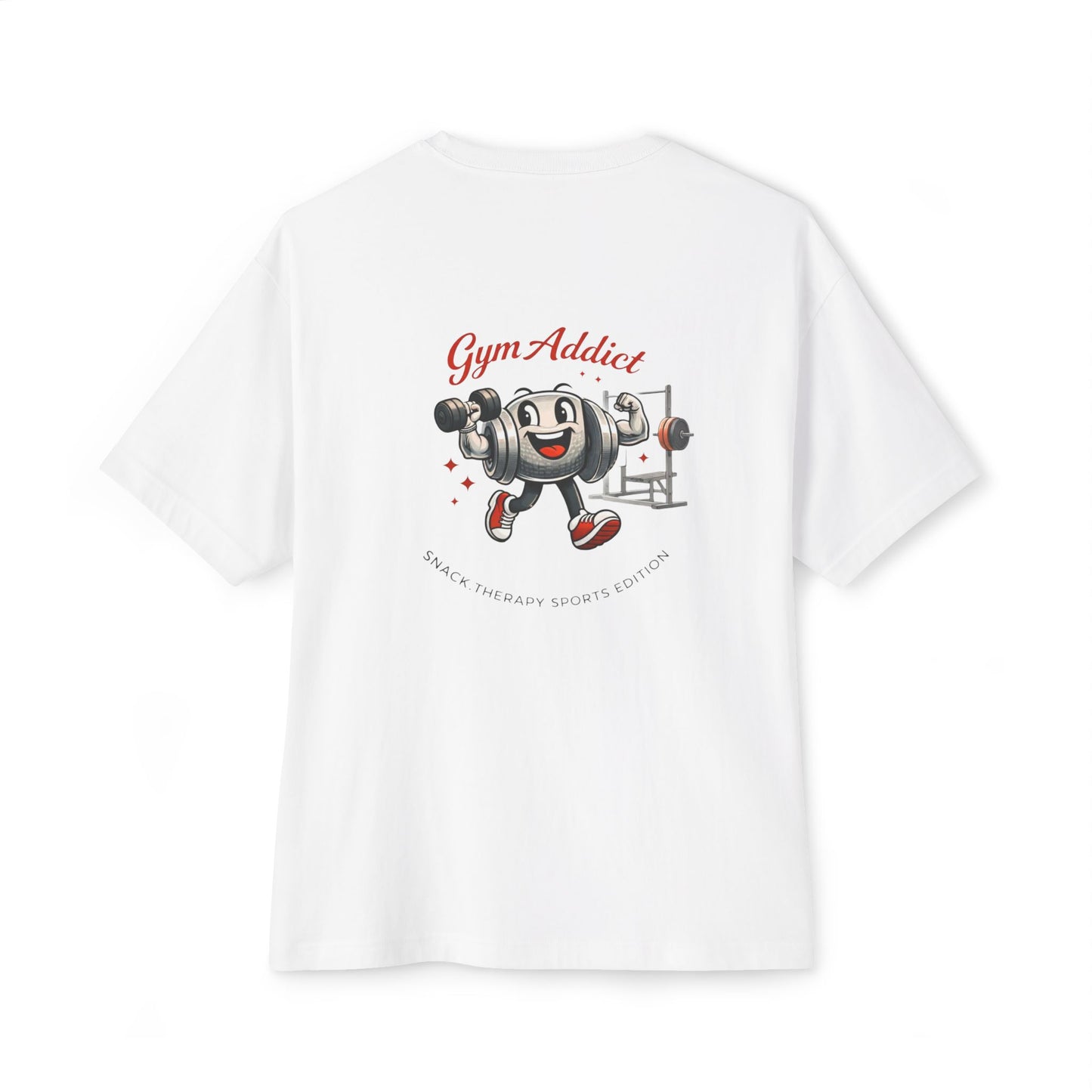 Gym Addict Unisex Oversized Boxy Tee