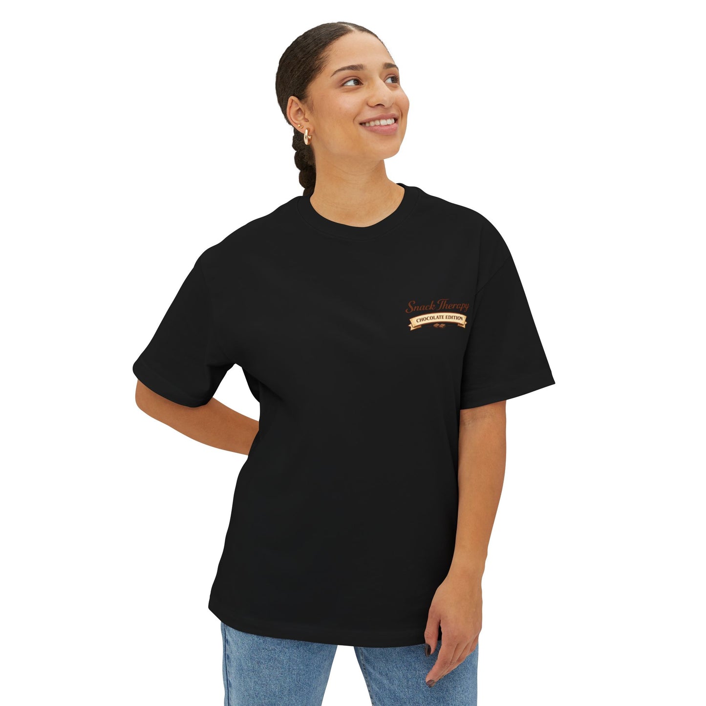 Tasty Chocolate Unisex Oversized Boxy Tee