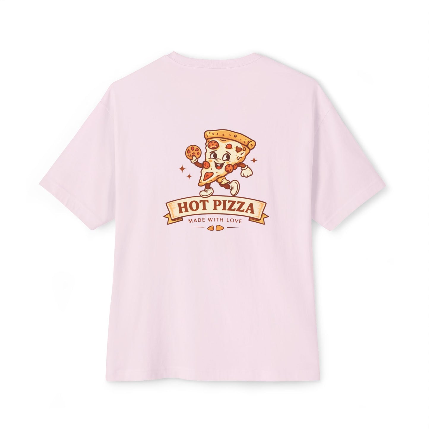 Hot Pizza Unisex Oversized Boxy Tee