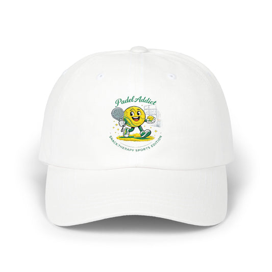 Snack Therapy Padel Cap | Classic Dad Cap with Cute Snack Character