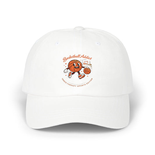 Snack Therapy Basketball Cap | Classic Dad Cap with Cute Snack Character