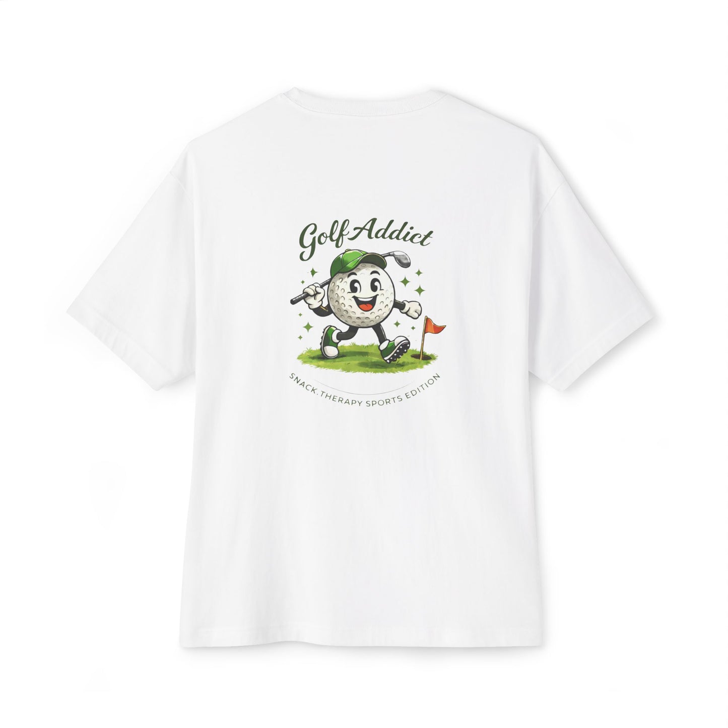 Golf Addict Unisex Oversized Boxy Tee