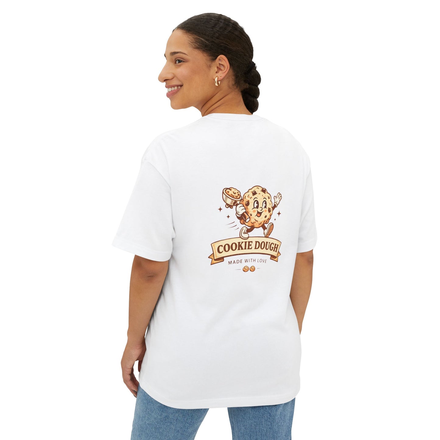 Cookie Dough Unisex Oversized Boxy Tee